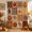 BurntOrange, Beige, variant on Vintage Hello Autumn Shower Curtain, Waterproof Shower Curtains for Bathroom, Thanksgiving Fall Checked Pumpkins Washable Fabric Bathtub Curtain Set Bath Decor with 12 Hooks Standard 72"x72"