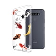 thumbnail image 2 of FINCIBO Soft TPU Clear Case Slim Protective Cover for LG K51 K500UM / Reflect L555DL 6.5" 2020, Japanese Koi Fishes, 2 of 3
