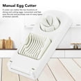 thumbnail image 4 of Egg Cutter, Easy To Clean 2 In 1 Egg Cutter 304 Stainless Steel And PP  For Strawberries, 4 of 8