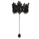 thumbnail image 2 of Pulsera de encaje cadena de mano de encaje negro piedras preciosas artificiales cómodas y elegantes retro para mujer ANGGREK Otros, 2 of 8