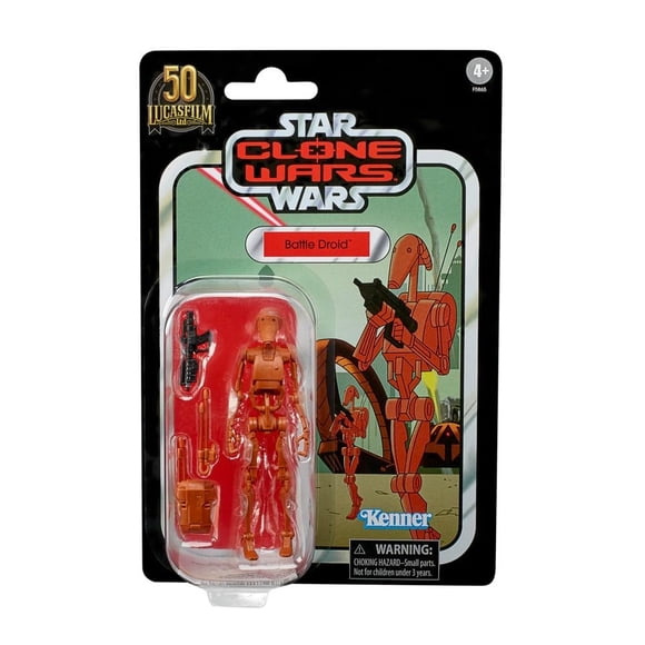 Figura Battle Droid Hasbro Star Wars 3.75 Pulgadas