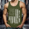 thumbnail image 2 of Ramiter Independence Day Top Men's Midweight Cotton Tanks, Sleeveless Shirts Mens Tank Top Undershirt AG L, 2 of 4