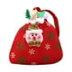thumbnail image 2 of Fiudx Artículos en oferta con ofertas flash Bolsa de regalo de Navidad Bolsa de terciopelo dorado Mochila de Papá Noel Bolsa colgante Calcetines de Navidad Suministros de Navidad Bolsa de dulces de r, 2 of 3