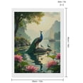 thumbnail image 2 of Diamond Art Kit for Adults, Peacock Serenity Lakeside Sailboat Diamond Painting for Adults Beginners, 5D DIY Diamond Art Painting Kits, Colorful Diamond Painting Craft for Home Decor 12x16, 2 of 7