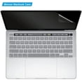 thumbnail image 2 of IBENZER New 2022 2021 2020 MacBook Pro 13 Inch Case M1 A2338 A2289 A2251 A2159 A1989 A1706 A1708 Hard Shell Case&Keyboard Cover&Screen Film for Apple Mac Pro 13 Touch Bar, Crystal Clear, W-T13-CYCL+2, 2 of 10