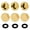B, variant on Pack of 6/8/12 Multipurpose Garden Hose End Caps Brass 3/4Inch Female Accessory for Effective Water Systems Closure
