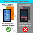 thumbnail image 2 of Funda para tablet Kebiory Onn 7 2024 resistente a golpes, ideal para niños, 2 of 8