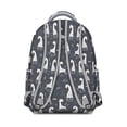 thumbnail image 3 of Giraffe Backpack for School & Gym - Large Bookbag with Laptop Compartment, Waterproof Work Bag, Trendy Animal Print, Lightweight for Students, 3 of 5