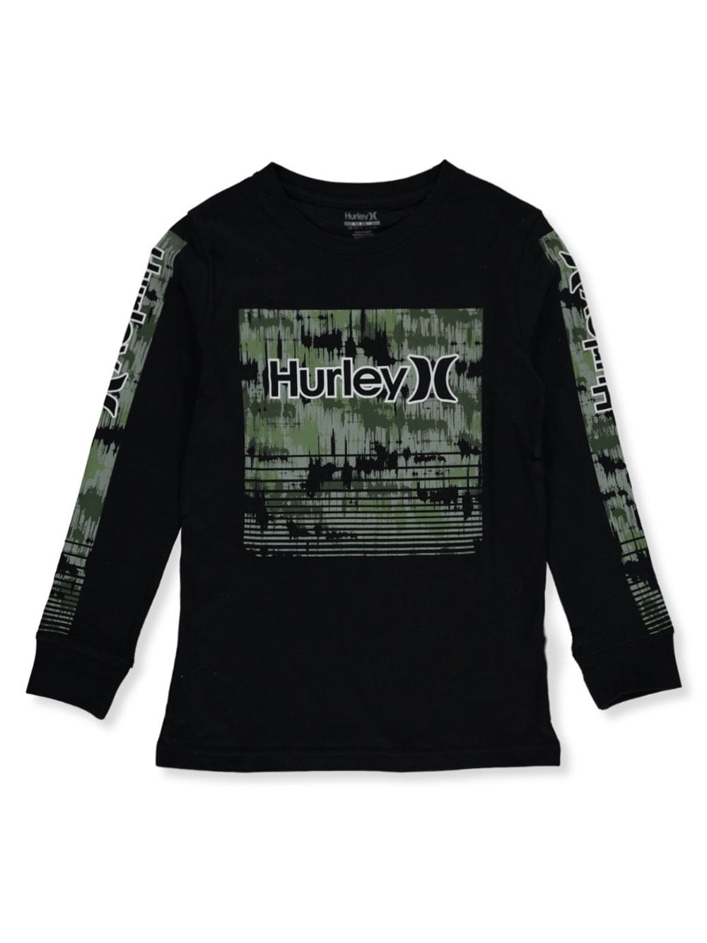 Hurley Boys' L/S Camo T-Shirt (Big Boys 