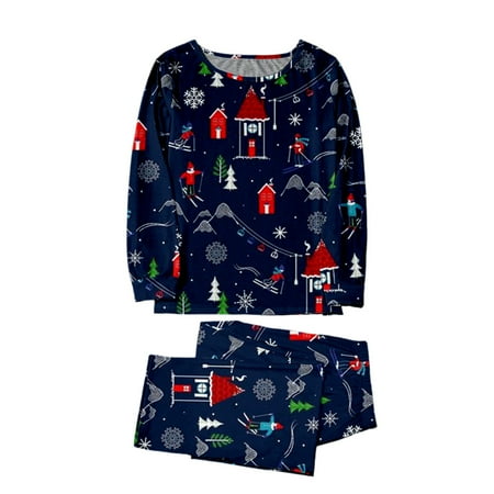 

JDEFEG Family Matching Pajama Pants Mens Dad Christmas Sets Family Clothes Matching Beautiful Print Mens Long Sleeve Tops Pants Prints Sets Plus Size Pajamas for Women Christmas Family G S