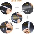 thumbnail image 3 of URGINO 6ml Upgraded Real Refillable Cuticle Oil Pen, Reusable Empty Nail Oil Applicator with Press Button for Dispense,, 3 of 3