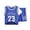 Blue, variant on The New Summer Children Short Sleeve Sports Suit Fashion Boys Girls Basketball Training Clothes Quickly Dry Through Thin Breathable Toddler Dailywear, Yellow, 3-4 Years