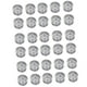 thumbnail image 2 of 30 Uds bobinas de coser bobinas de plástico transparente reutilizables universales accesorios para máquinas de coser bordadas para el hogar para uso doméstico, 2 of 5
