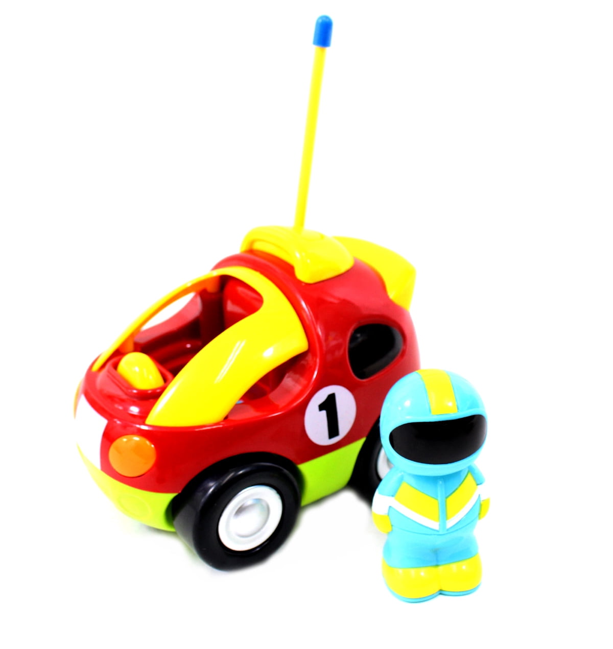 4" Cartoon R/C Race Car Remote Control Toy for Toddlers Toy for Kid 2 to 4 Year