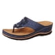 thumbnail image 2 of Chanclas de verano para mujer, zapatillas con tacón de cuña, sandalias, chanclas informales, zapatos de mujer Wmkox8yii  ytu4463, 2 of 9