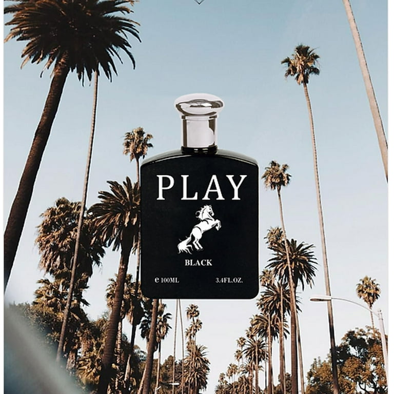Play Black Man Perfume 100ml Fl Oz Eau De Parfum