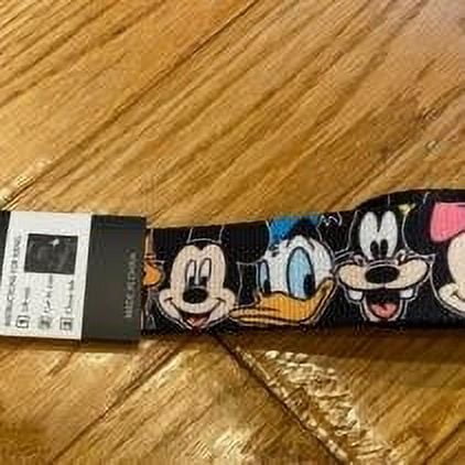 Buckle-Down Reversible Web Belt Mickey Mouse And Friends Bottle Opener Buckle - New with box/tags