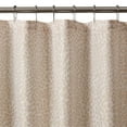 thumbnail image 3 of Mainstays Taupe Abstract Leopard Fabric Shower Curtain, 72" x 72", 3 of 6