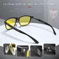 thumbnail image 3 of ATTCL Male Retro Driving Polarized Sunglasses for Men Al-mg Metal Frame Ultra Light, 3 of 7