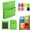 Green, variant on Magnetic File Holder for Refrigerator Cabinet and Whiteboard, Magnetic Paper Holders Office Supplies Organizer