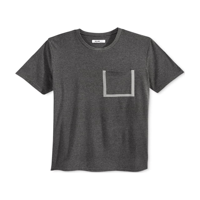 Camiseta gráfica para hombre William Rast Fluxx Pocket gris pequeña
