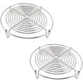 thumbnail image 1 of Grille de Cuisson et de Refroidissement Ronde 7 Pouces en Acier Inoxydable 1 Pouces pour Cuisinière, 1 of 5