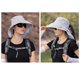 thumbnail image 5 of El sombrero de sol superior para hombres y mujeres se puede enrollar gorra de jardinería de ala ancha con solapa para el cuello MFZFUKR BST3052075-1, 5 of 6