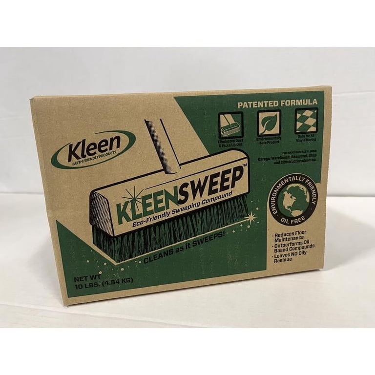 Green Kleen, Sweeping Compound, 10 lb, Indoor Outdoor Use