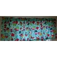 thumbnail image 2 of Teal Cupcake Curtain Panels by Penny's Needful Things (Set of 2) 45 Inch Long UNLINED, 2 of 3