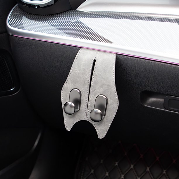Gancho doble para respaldo de asiento de automóvil Fiudx