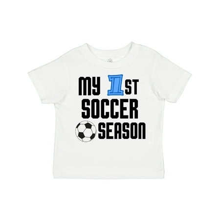 Inktastic My 1st Soccer Season Boys Toddler T-Shirt
