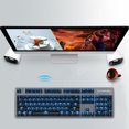 thumbnail image 2 of Motospeed GK89 2.4GHz Inalámbrico / Teclado mecánico con cable USB con, 2 of 8