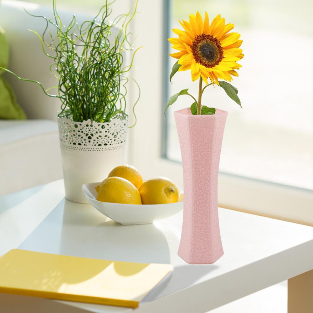 Buy Fovolat Plastics Flower Vases Unbreakable Flower Vase Ceramic Look