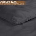 thumbnail image 2 of Utopia Bedding Comforters Queen Size, All Season Duvet Insert, Down Alternative Queen Comforter with Corner Tabs, Machine Washable Bed Comforter 88 x 88 Inches (Grey), 2 of 8