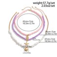 thumbnail image 3 of NICKSUN Shell Beach Choker Necklace Set for Women Boho Layered Beaded Adjustable Starfish Conch Shell Nacklace Imitaion Pearl Rice Beads Necklace Summer Ocean Vacation Jewelry, 3 of 11