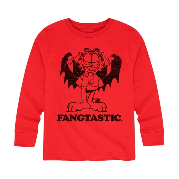 Garfield - Fangtastic - Toddler And Youth Long Sleeve Graphic T-Shirt