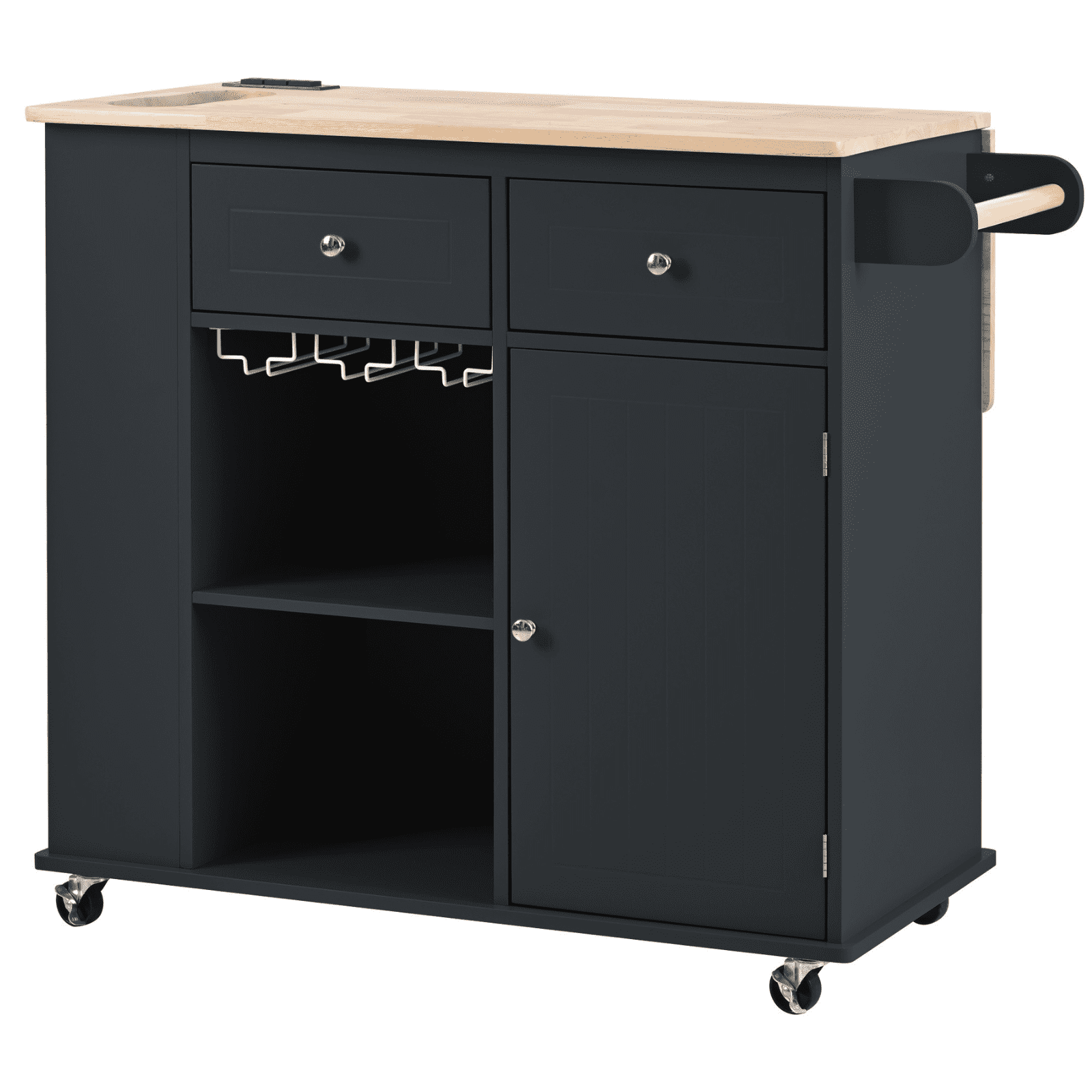 Homy Casa Garage Cabinet with Adjustable Shelves, High Capacity Storage, for Workshop, DIY, Party, Black