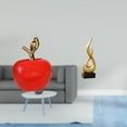 thumbnail image 2 of Escultura De Fruta De Cerámica Y Figura De Llama De Resina, Adorno De Arte Moderno Para El Hogar, Cafetería, Estudio, Sala De Estar, Decoración Navideña., 2 of 8