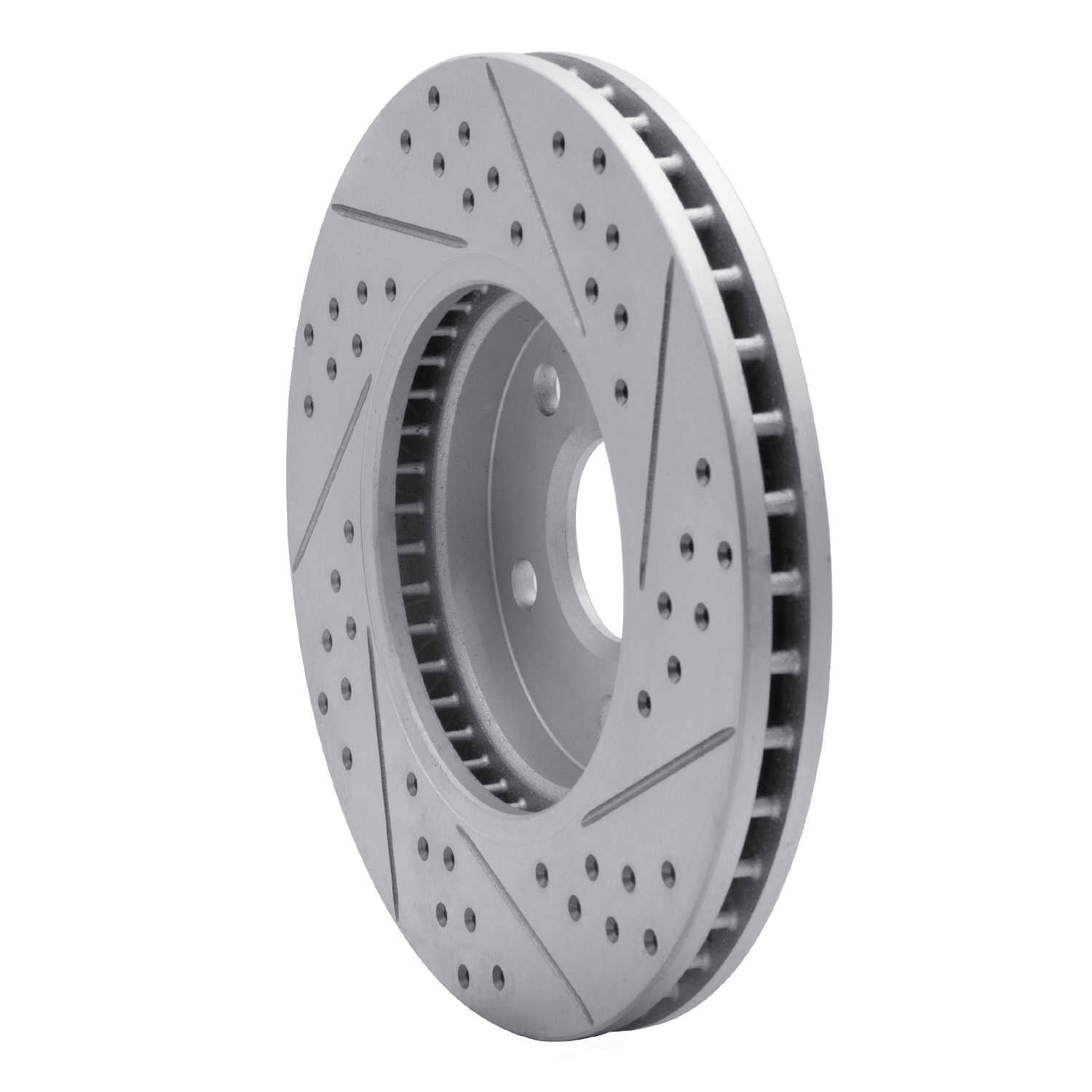 Dynamic Friction Company 830-46025L DFC Geoperformance Rotor - Drilled and Slotted
