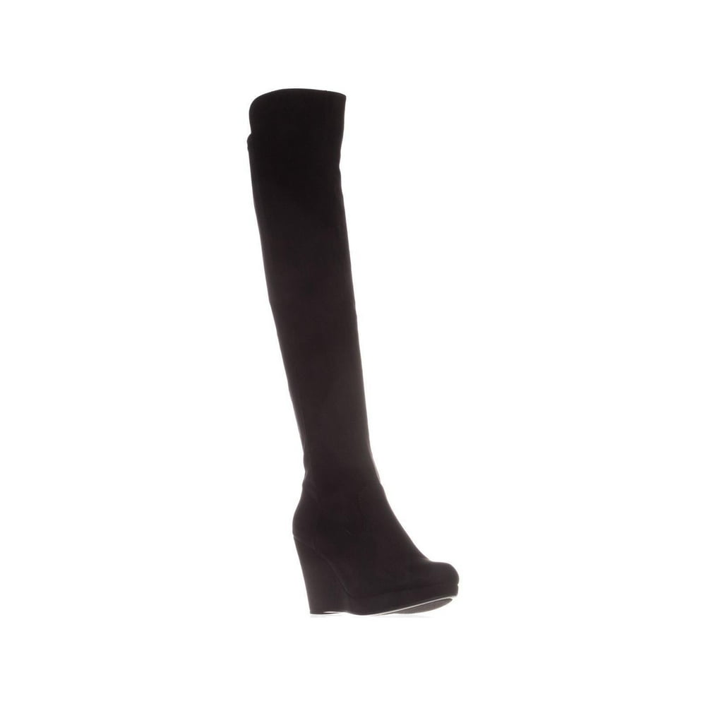 chinese laundry wedge over the knee boots