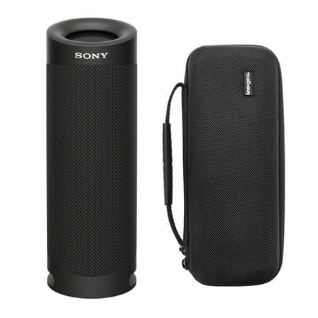 Sony Portable Bluetooth Speaker with Waterproof, Black, SRSXB23B_K2