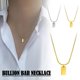 thumbnail image 3 of Ruifaya Collar de acero inoxidable Collares Plata Cubo Dorado Ladrillo Q7 Colgante Lote ¡CALIENTE!, 3 of 6