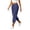 Royal Blue, variant on Yoga Pants Women Capri - High Waisted Solid Color Casual Active Joggers Sweatpants for Workout Lounge Loose Fit Cropped,Army Green M