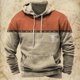 thumbnail image 3 of Sudadera con capucha y estampado vintage para hombre, estilo étnico, para otoño e invierno, ropa informal de gran tamaño para hombre, jersey de calle diario, 3 of 5