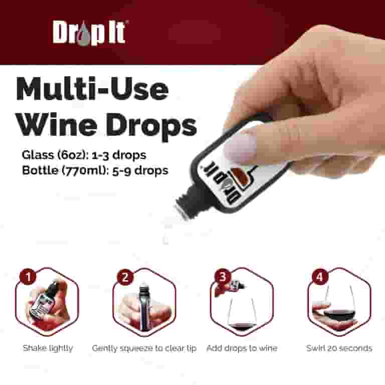 Drop It Near Me Drop It Drop The Headache Enjoy The Wine 2Pk - The Original ...