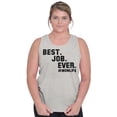 thumbnail image 4 of Mom Life Best Job Ever Mothers Day Tank Top Tee Shirt Women Brisco Brands S, 4 of 6