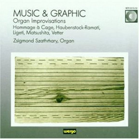 Szathmary - Music & Graphic: Organ Improvisations - Music & Performance - CD