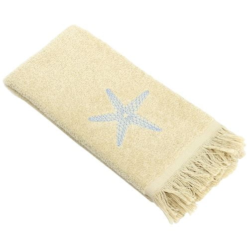 Avanti Linens By The Sea Fingertip Towel, Rattan