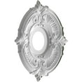 thumbnail image 4 of Ekena Millwork 13"OD x 3 1/2"ID x 3/4"P Attica Thermoformed PVC Ceiling Medallion (Fits Canopies up to 5"), UltraCover Satin Hunt Club Green, 4 of 5