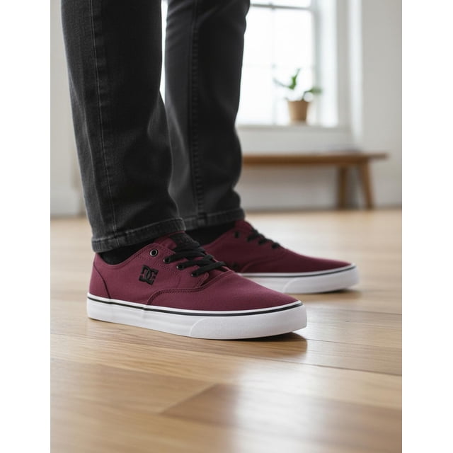 Tenis DC Shoes Hombre Flash 2 TX Vino ADYS3004175BD